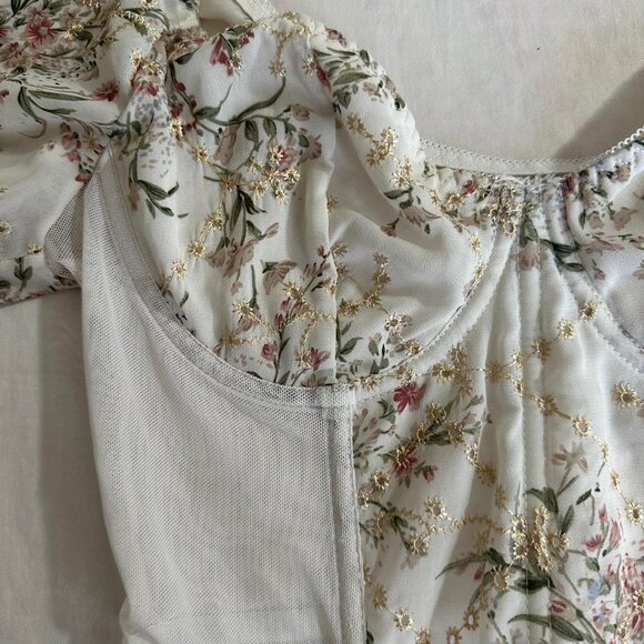 Floral corset top - Picture 4 of 4